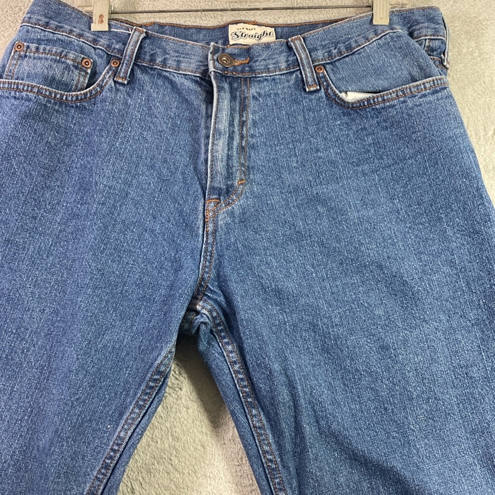 Old Navy Jeans Men Size 36X30 Straight Comfortable Fit 100% Cotton